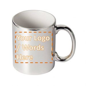 Cheap & Fast Custom Printed Silver Glossy Photo Mug Printing Supplier