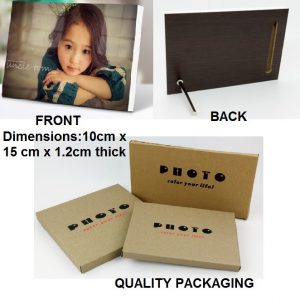 Customised Printed Photo Frame as Gifts, Awards, Presents