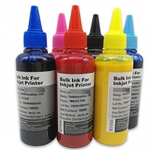 Sublimation Ink 6 colours (Cyan, Magenta, Yellow, Black)